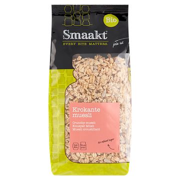 Foto van Smaakt bio krokante muesli 450g bij jumbo