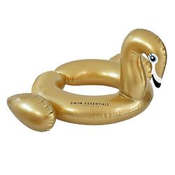 Foto van Opblaasbare kinder gouden zwaan zwemband