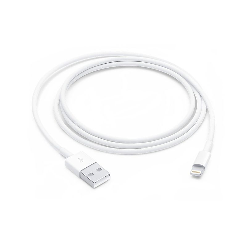 Foto van Apple lightning to usb cable (1m) oplader wit