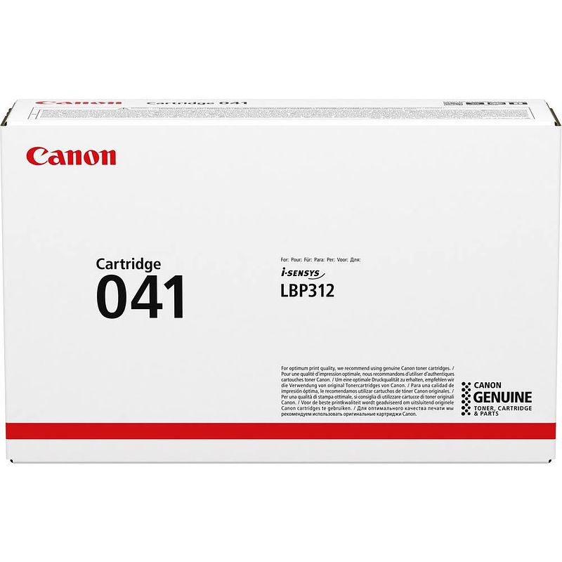 Foto van Canon 041 0452c002-o toner origineel zwart 10000 bladzijden toner