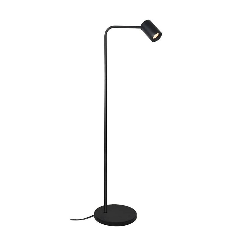 Foto van Artdelight vloerlamp megano 1 lichts h 135 cm zwart