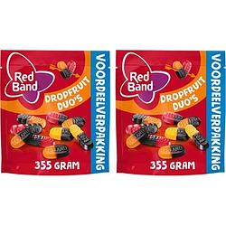 Foto van Red band dropfruit duo'ss xl 2 x 355g bij jumbo