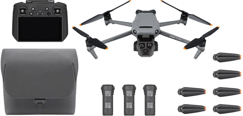 Foto van Dji mavic 3 pro fly more combo + dji rc pro