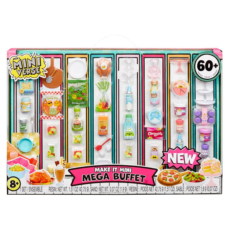 Foto van Mga's miniverse make it mini mega buffet