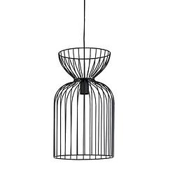 Foto van Light & living - hanglamp lazar - 28x28x50 - zwart