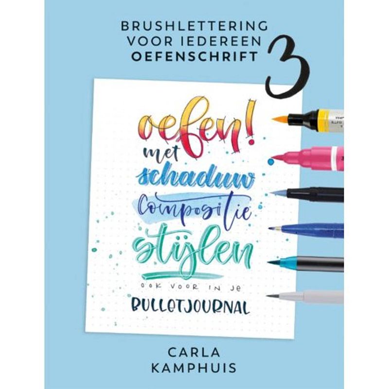 Foto van Brushlettering voor iedereen / 3 / oefenschrift