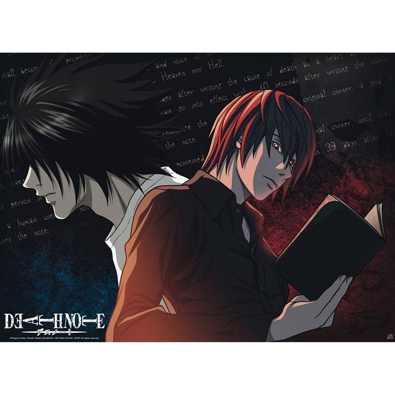 Foto van Abystyle death note l vs light poster 52x38cm