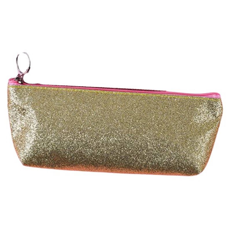 Foto van I-total etui glitter meisjes polyester goud