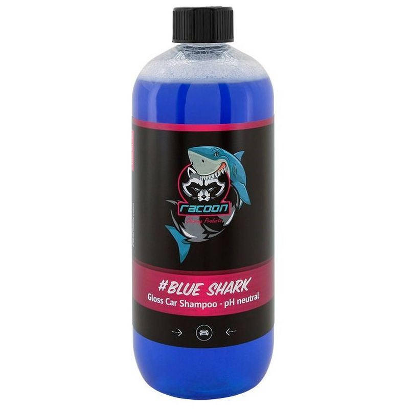 Foto van Racoon autoshampoo blue shark 1000 ml blauw