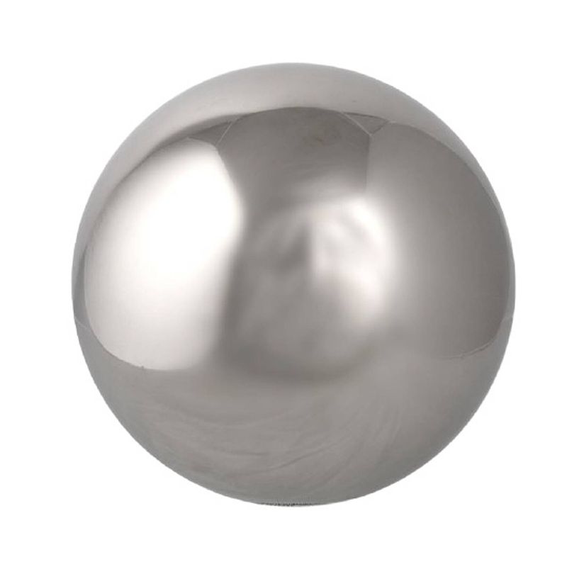 Foto van Esschert design heksenbol 9,8 cm rvs zilver