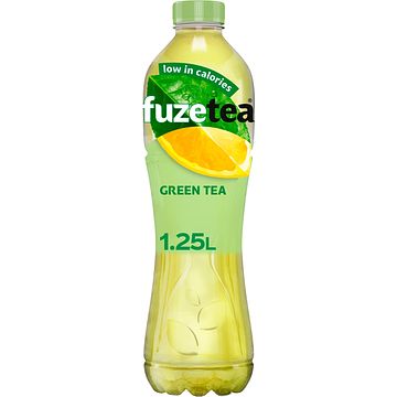 Foto van Fuze tea green tea infused iced tea 1, 25l bij jumbo