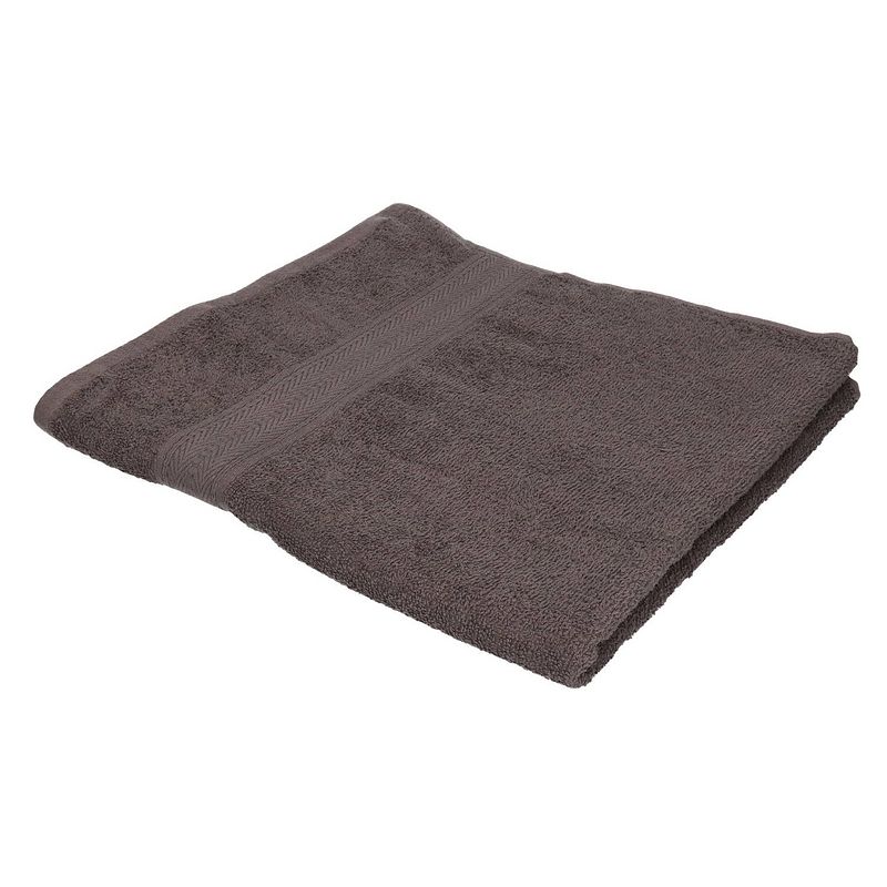 Foto van Voordelige badhanddoek grijs 70 x 140 cm 420 grams - badhanddoek