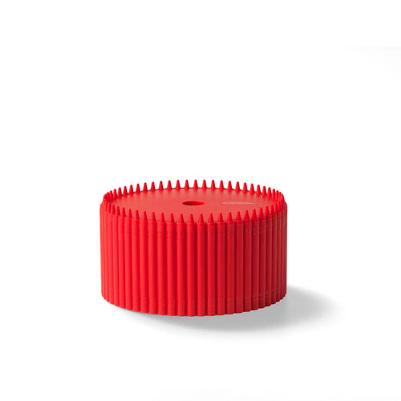 Foto van Ronde opbergdoos 2,5 liter, rood - polypropyleen - crayola