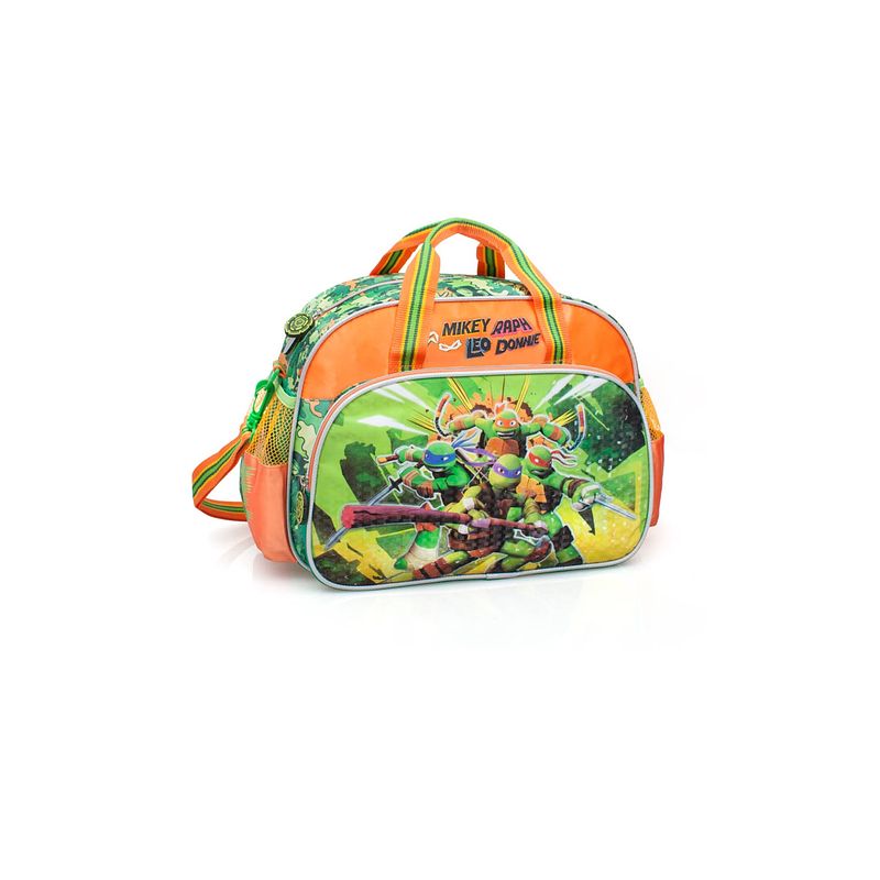 Foto van Ninjaturtles sport weekend tas jongens groen 38 x 27 x 17