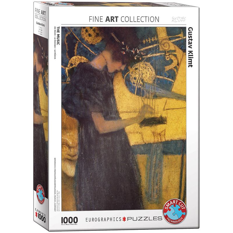 Foto van Eurographics the music - gustav klimt (1000)