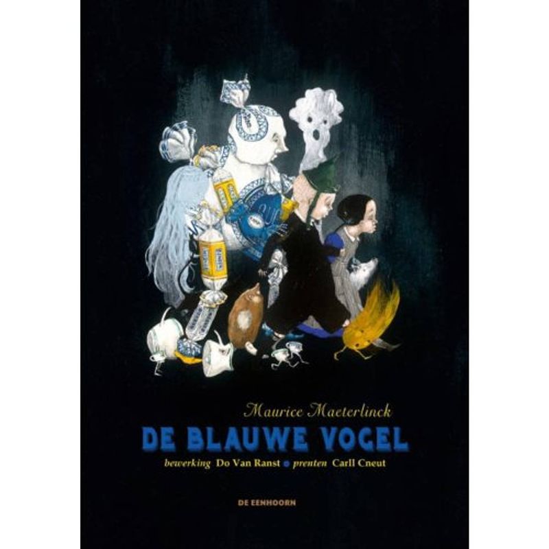 Foto van De blauwe vogel