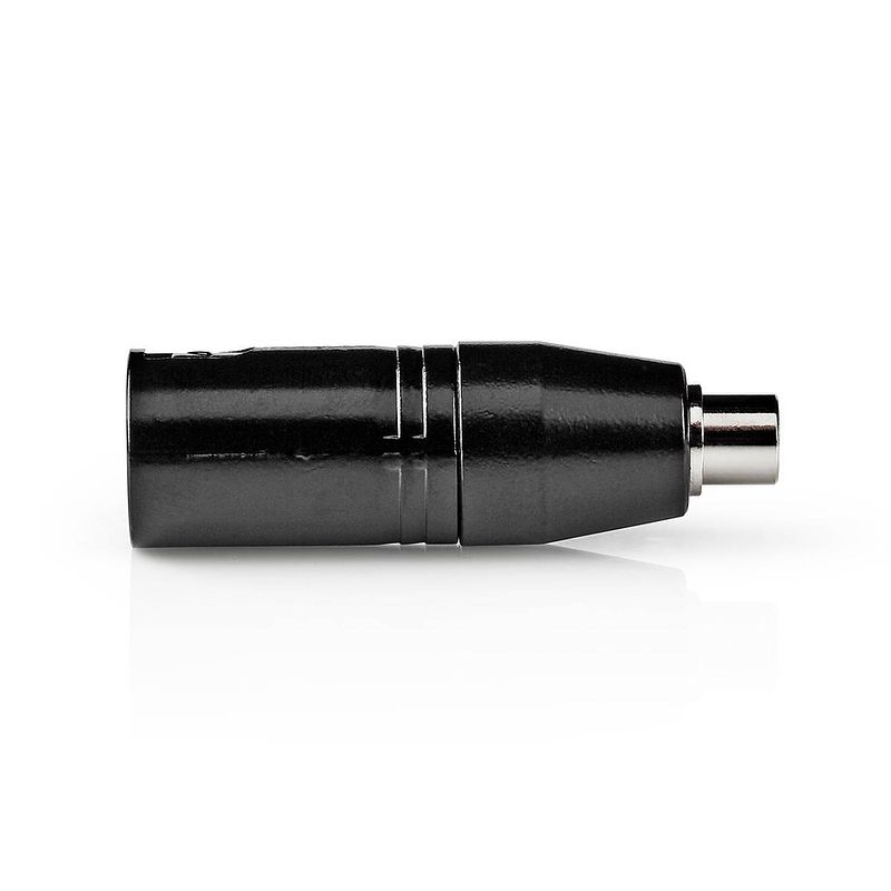 Foto van Nedis xlr-adapter - cotp15930bk - zwart