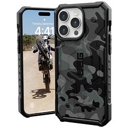 Foto van Urban armor gear pathfinder se magsafe backcover apple iphone 15 pro max camouflage, midnight