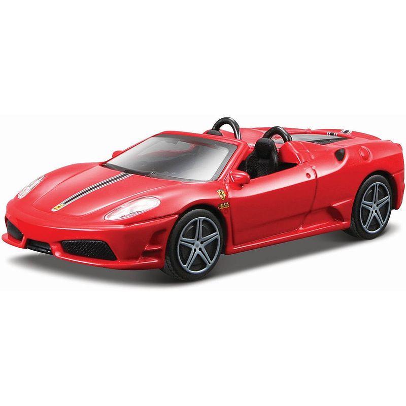 Foto van Auto bburago ferrari scuderia spider 16m schaal 1:43