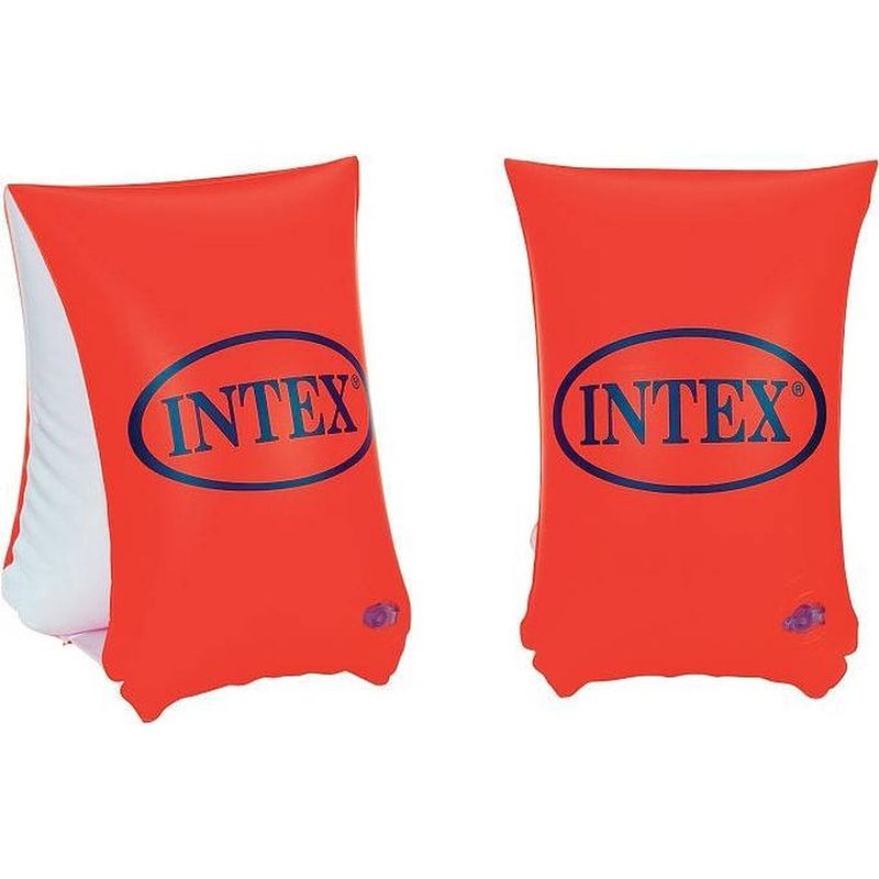 Foto van Intex zwemvleugels deluxe oranje 6-12 jaar