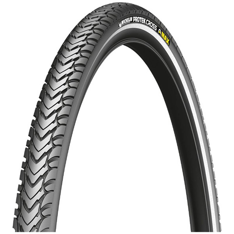 Foto van Michelin buitenband protek cross max 28 x 1.60 (42-622) zwart