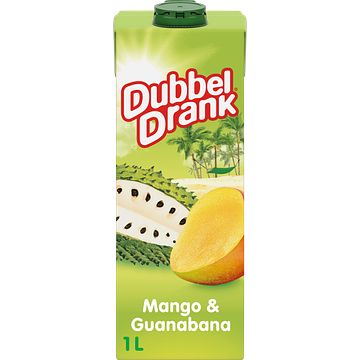 Foto van Dubbeldrank mango & guanabana 1l bij jumbo