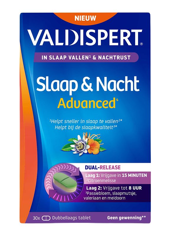 Foto van Valdispert slaap & nacht advanced tabletten