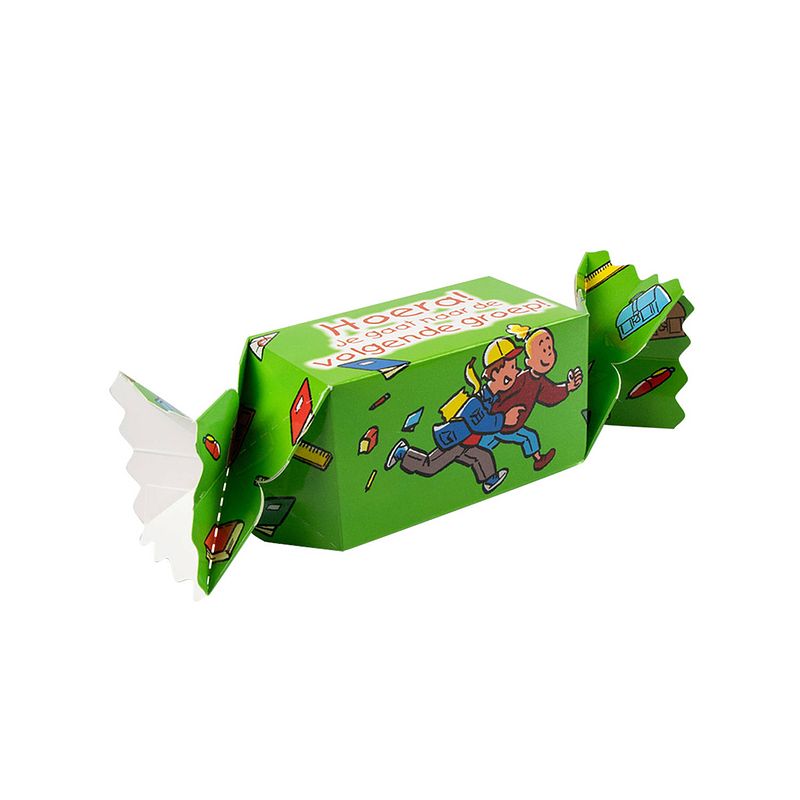 Foto van Paper dreams cadeauverpakking volgende groep 20 cm karton groen