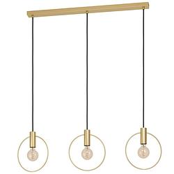 Foto van Eglo manizales hanglamp - e27 - 101 cm - koper