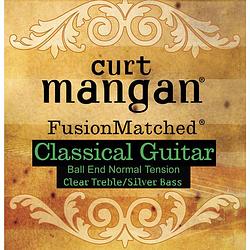 Foto van Curt mangan classic normal tension ball-end snarenset voor klassieke gitaar