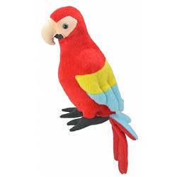 Foto van Pluche papegaai knuffel 38 cm - vogel knuffels
