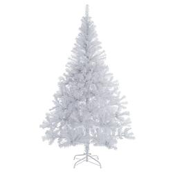 Foto van Kunstkerstboom, wit, 180 cm, kerstboom, met standaard