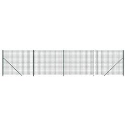 Foto van Vidaxl draadgaashek met flens 1,6x10 m groen