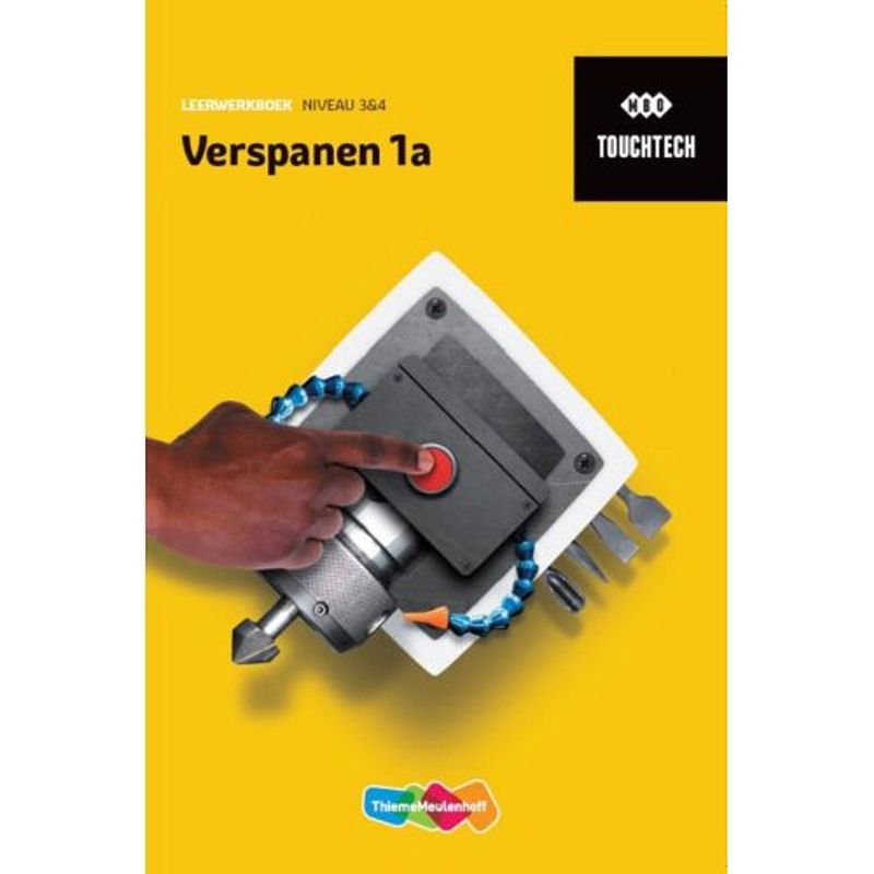 Foto van Touchtech verspanen / niveau 3/4 1a / leerwerkboek