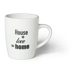 Foto van Senseo mok house+love=home - porselein - 200 ml