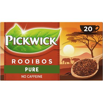 Foto van Pickwick 100% rooibos pure thee 20 stuks bij jumbo