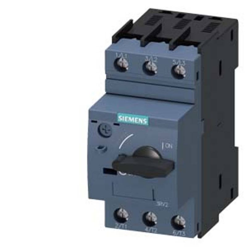 Foto van Siemens 3rv2421-4ba10-0ba0 vermogensschakelaar 1 stuk(s) instelbereik (stroomsterkte): 13 - 20 a schakelspanning (max.): 690 v/ac (b x h x d) 45 x 97 x 97 mm