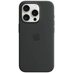 Foto van Apple silicon case magsafe backcover apple iphone 15 pro zwart