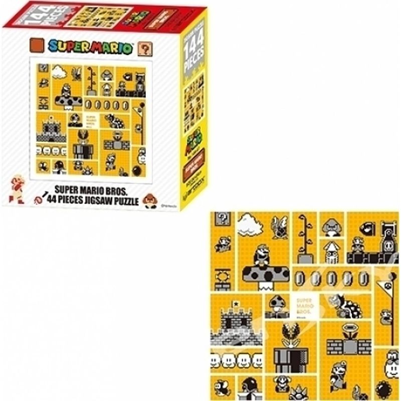 Foto van Puzzel super mario super mario bros yellow - 144 stukjes