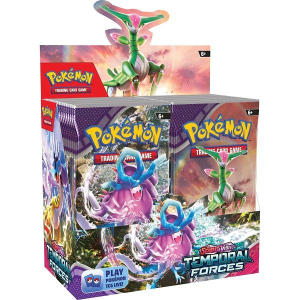 Foto van Pokemon tcg sv05 temporal forces booster pack