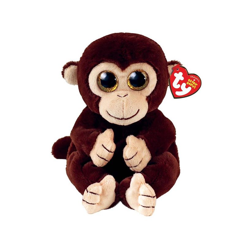 Foto van Ty beanie babies matteo monkey 15cm