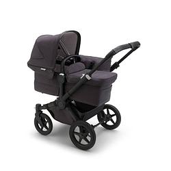 Foto van Bugaboo donkey 5 mono kinderwagen 2 in 1 premium black washed black