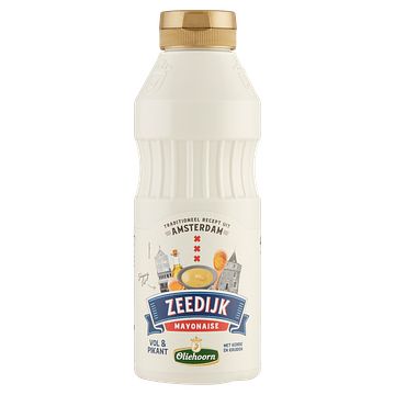 Foto van Oliehoorn zeedijk mayonaise met kerrie en kruiden 465ml bij jumbo