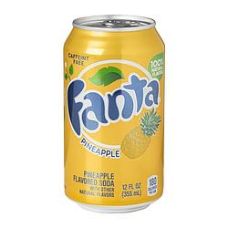 Foto van Fanta pineapple - 250 ml