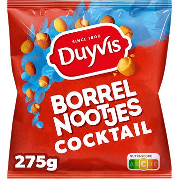 Foto van Duyvis borrelnootjes cocktail 275gr bij jumbo