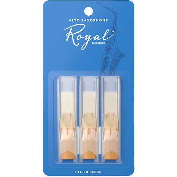 Foto van D'saddario woodwinds rjb0325 royal reeds 2.5 rieten voor altsaxofoon (3 stuks)