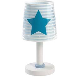 Foto van Starbright nachtlampje sterretje junior 30 x 15 cm wit/blauw