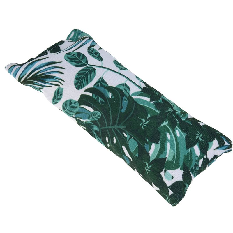 Foto van Pro world nekkussen plantenpatroon 41 cm polyester groen