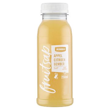 Foto van Jumbo fruitsap appel citroen gember 250ml