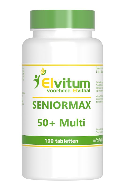 Foto van Elvitum senior max 50+ multi tabletten